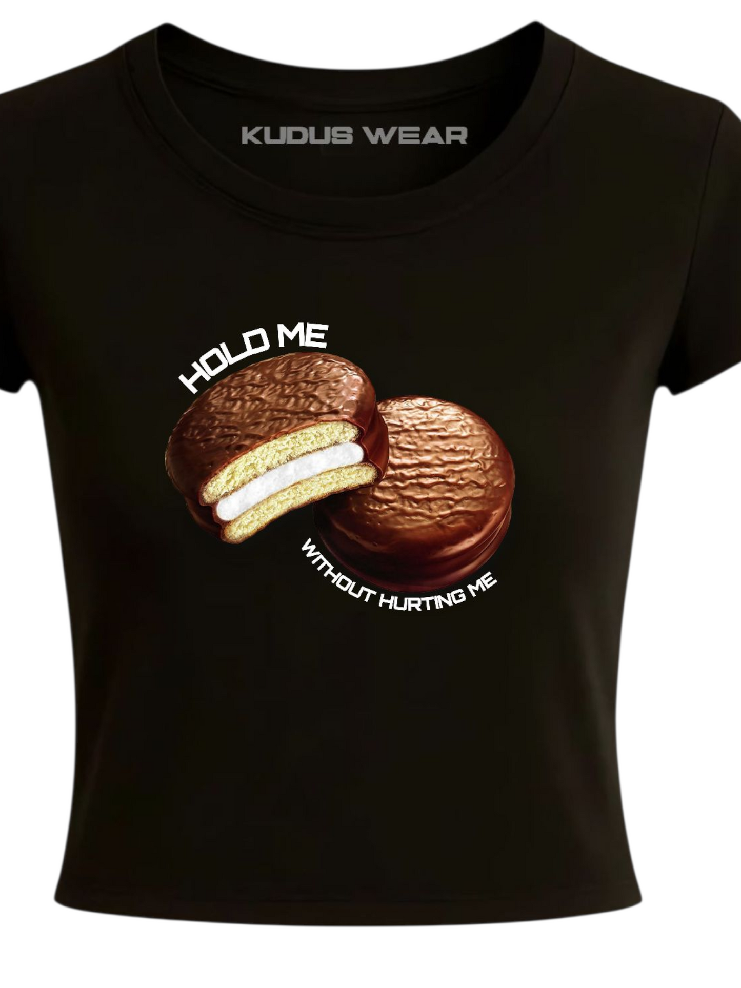 HOLD ME WITHOUT HURTING ME Crop Top