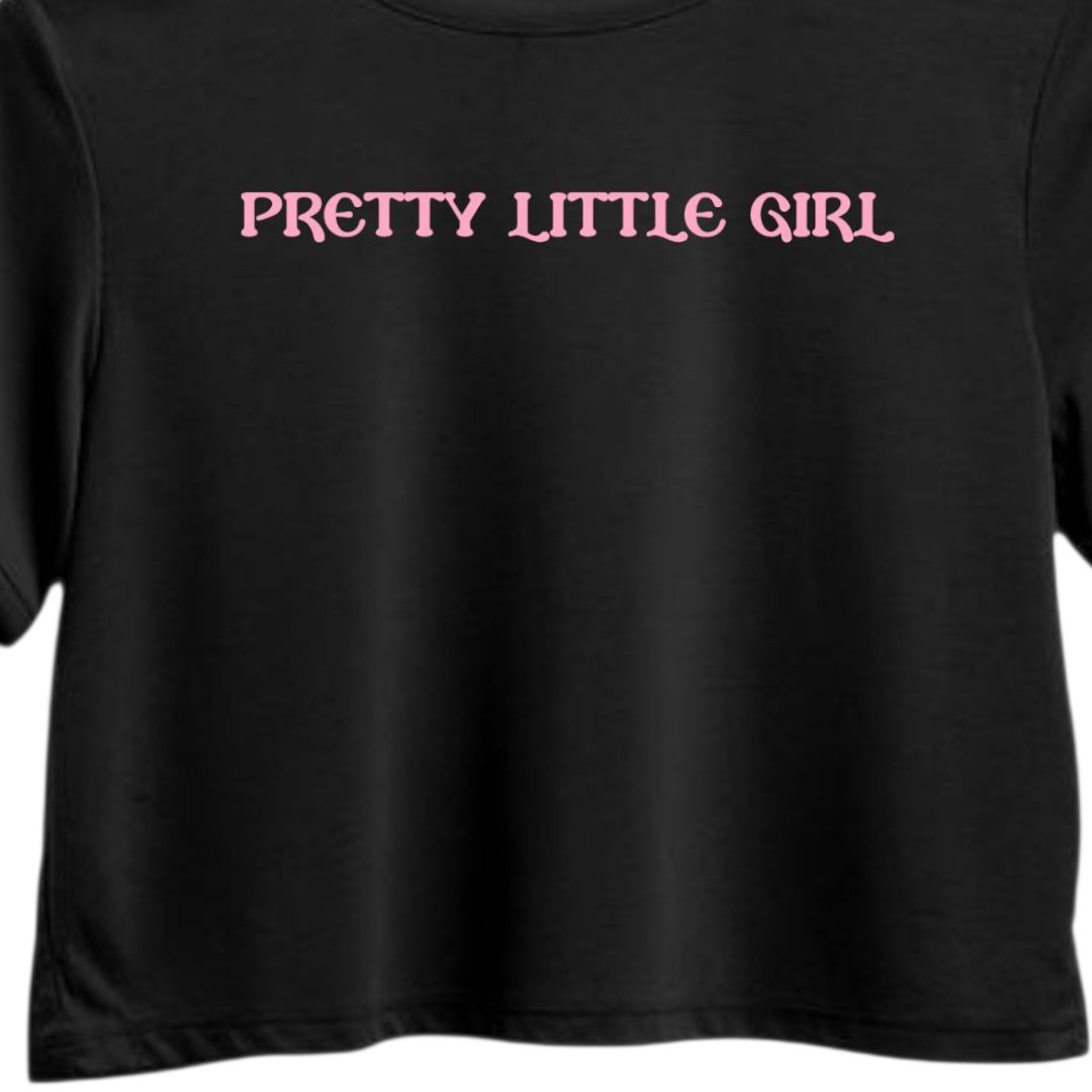 Pretty Little Girl Crop Top