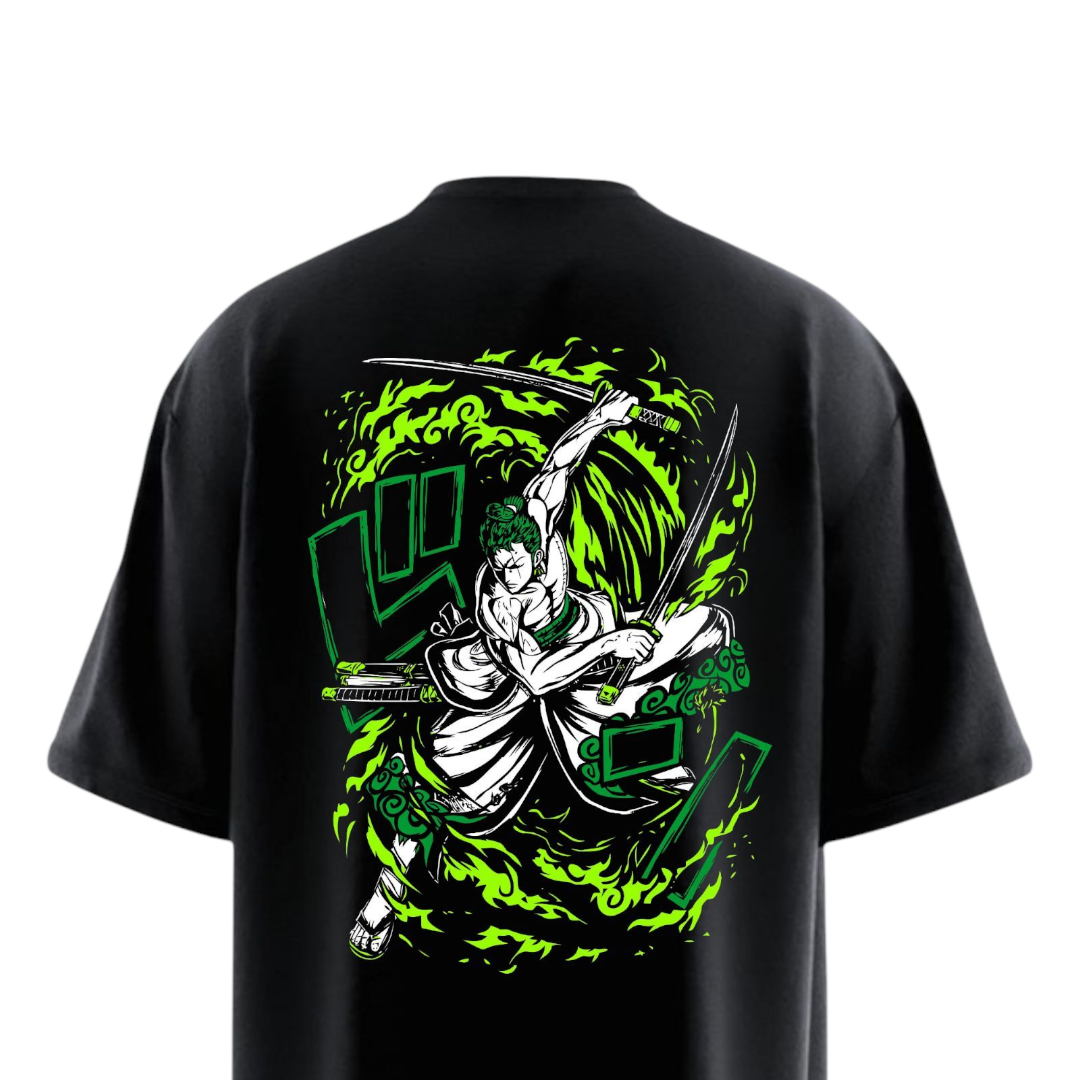 Raged Zoro Oversized T-shirt