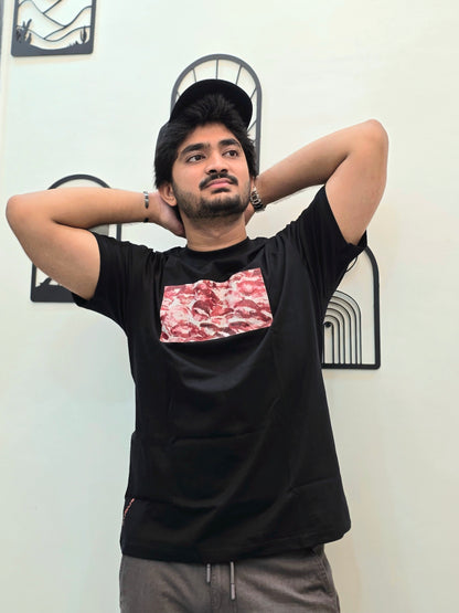 KISSES BLACK Oversized T-shirt