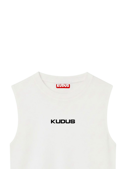 ULTRASOFT WHITE SLEEVELESS VESTS