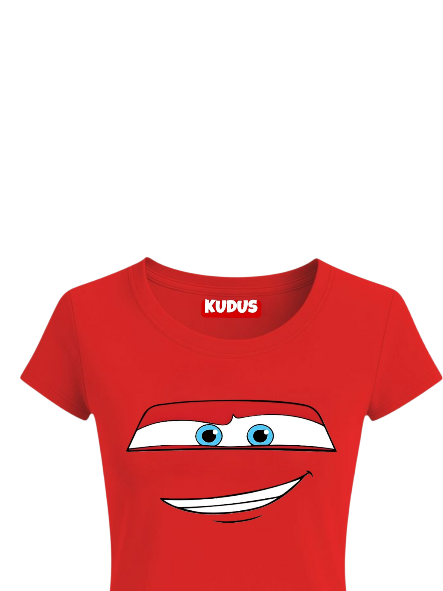 LIGHTNING RED - Baby Crop Top