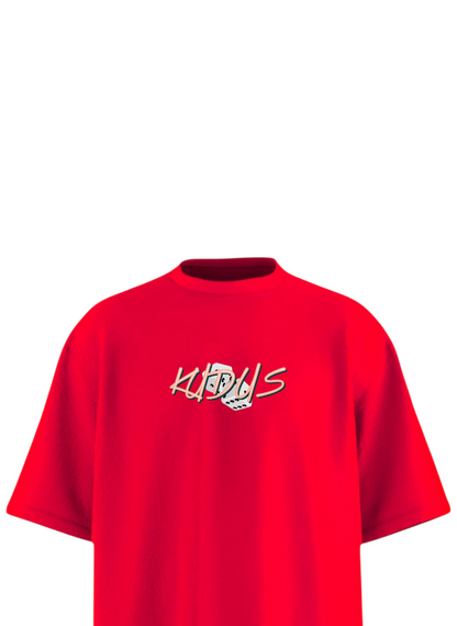 NO LOOKIN BACK Heavy Weight Oversized T-shirt