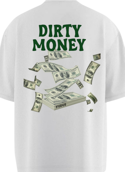 DIRTY MONEY Heavy Weight Oversized T-shirt