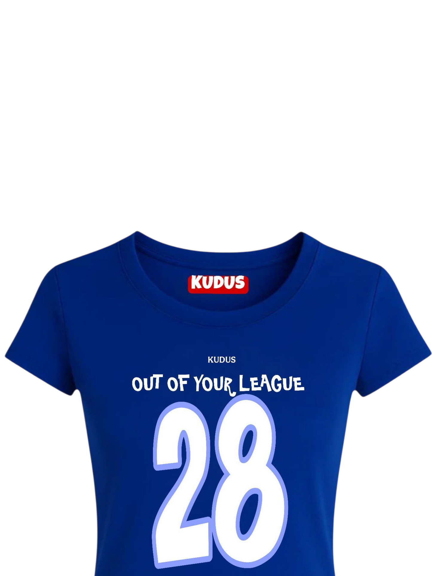 OUT OF YOUR LEAGUE Baby Crop Top For Women