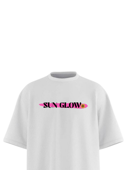 SUN GLOW SUNFLOWER Heavy Weight Oversized T-shirt