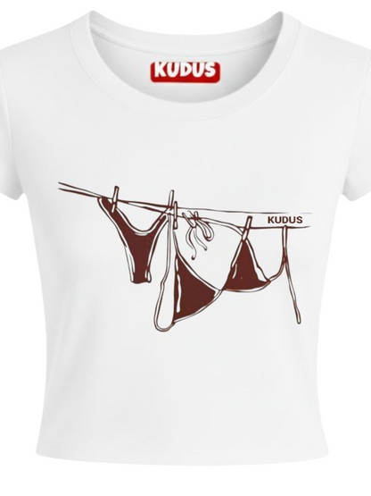 BIKINI PRINTED Crop Top