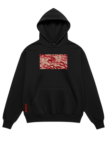 Black Hoodie // Kisses