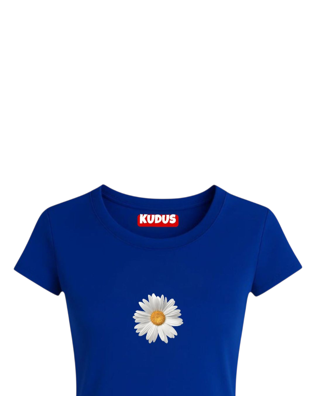 Aesthetic Royal Blue Baby Crop Top For Women