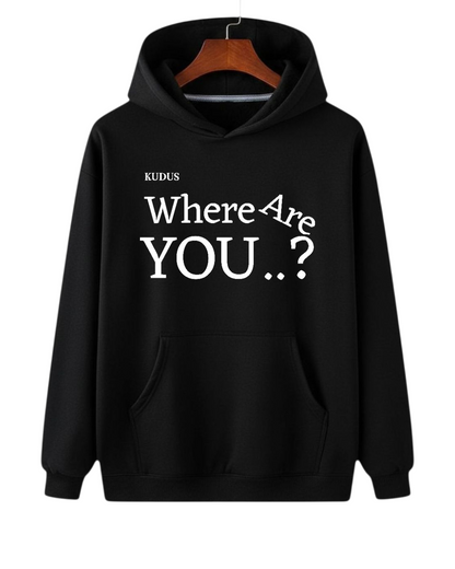 IN DILEMMA BLACK COMFY HOODIE