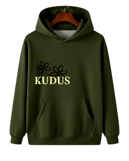 BE THE QUALITY YOU SEEK COMFY OLIVE HOODIE