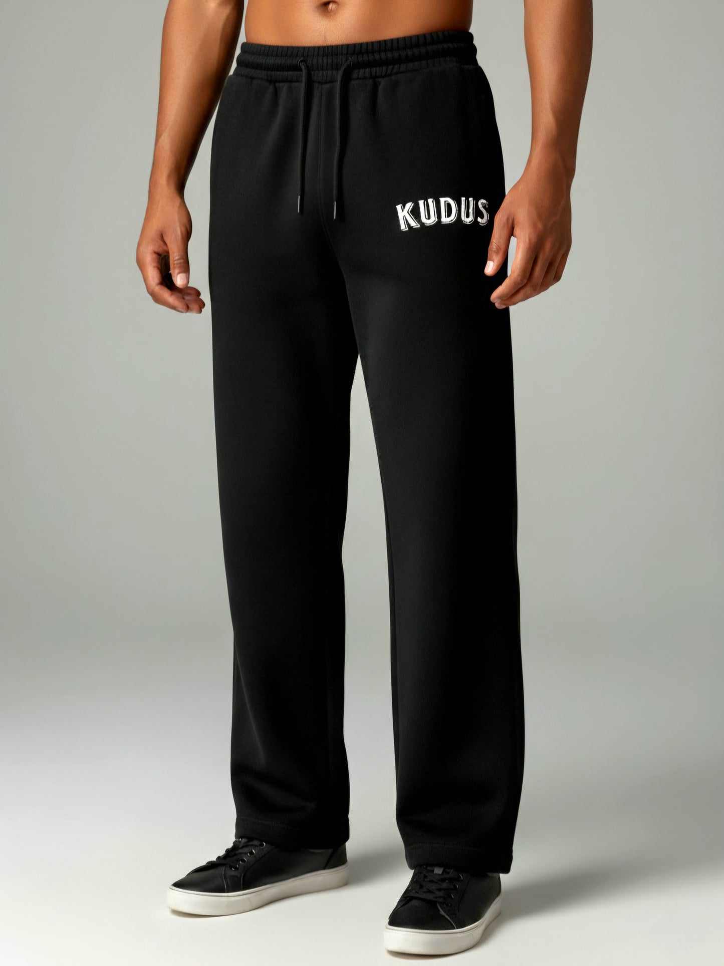 BAGGY JOGGERS IN BLACK [ UNISEX ]