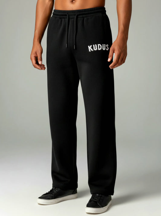 BAGGY JOGGERS IN BLACK [ UNISEX ]