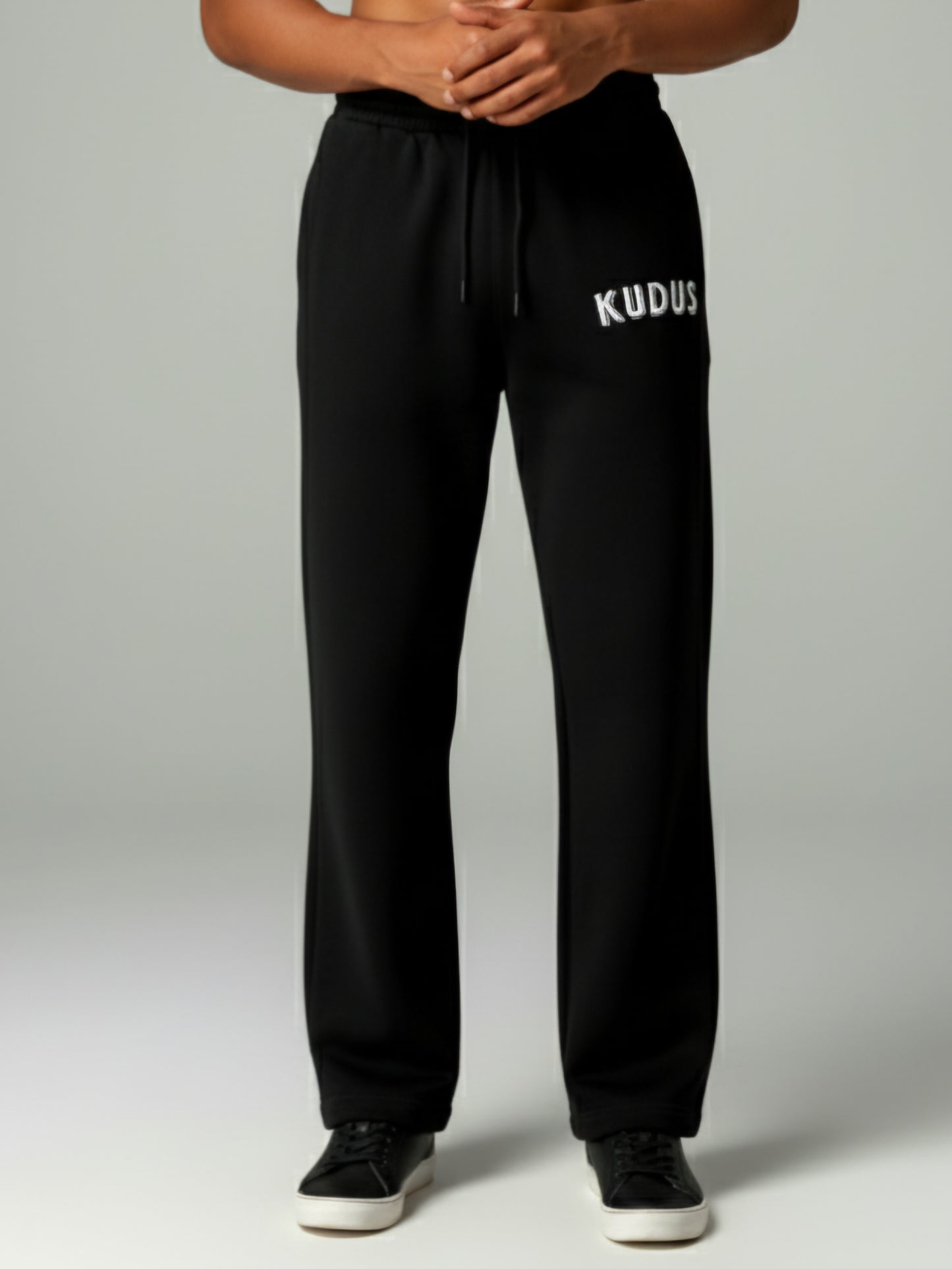 BAGGY JOGGERS IN BLACK [ UNISEX ]