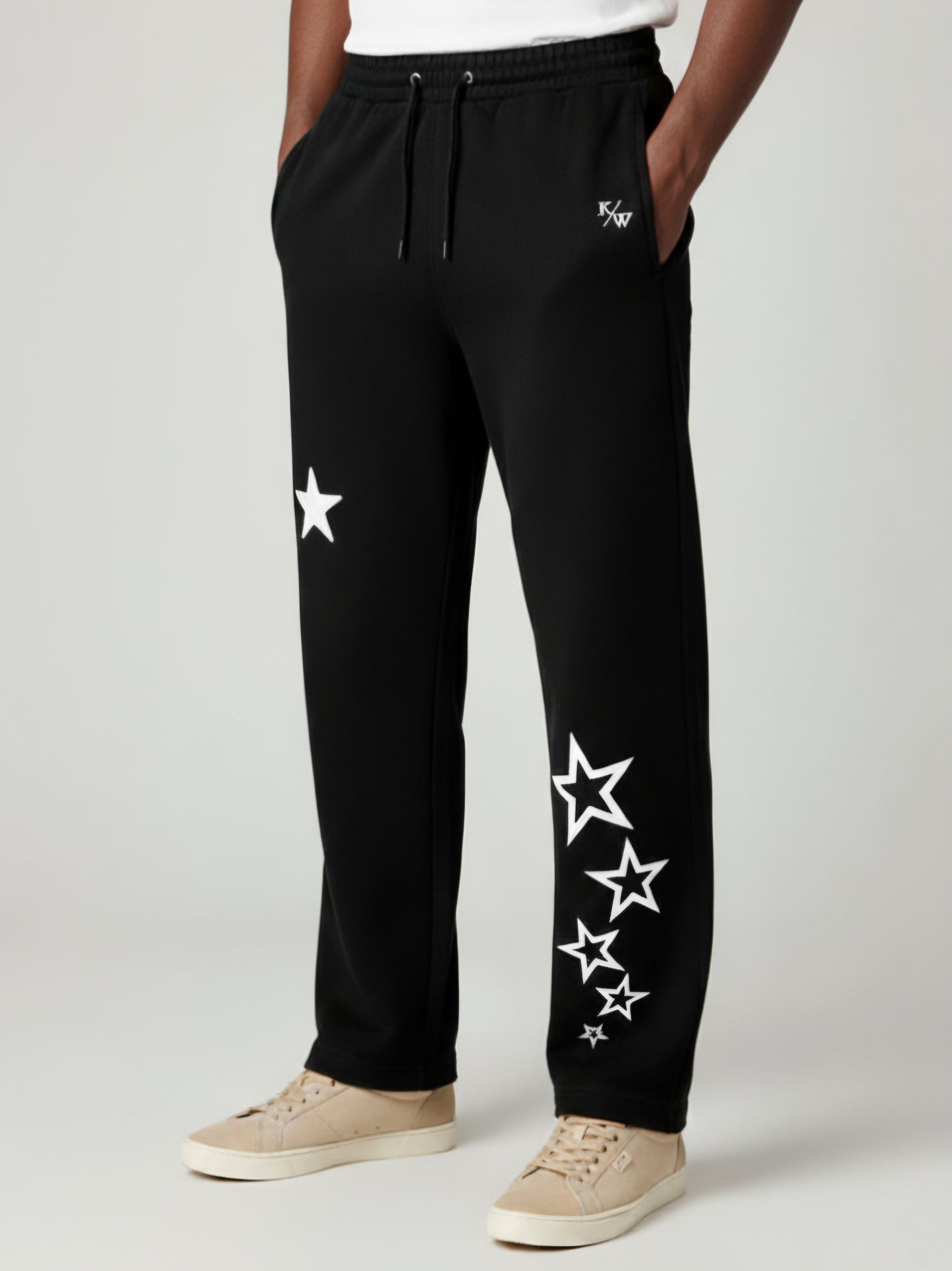 STARS Classy Straight Fit Baggy Jogger
