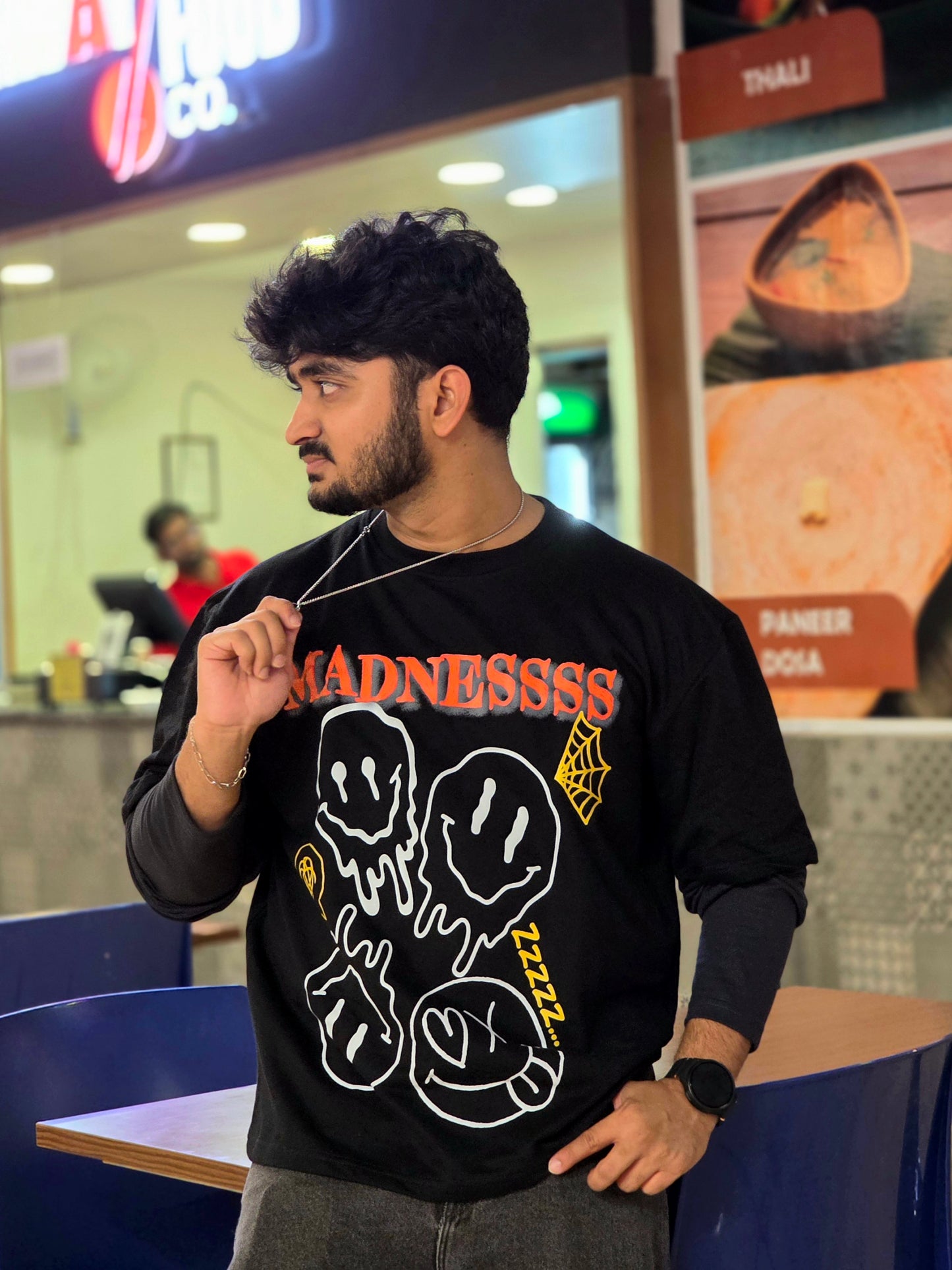 MADNESS B&G Long Sleeve Heavy Weight T-shirt