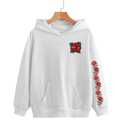 White Rose Hoodie