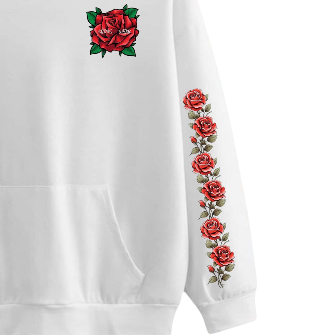 White Rose Hoodie