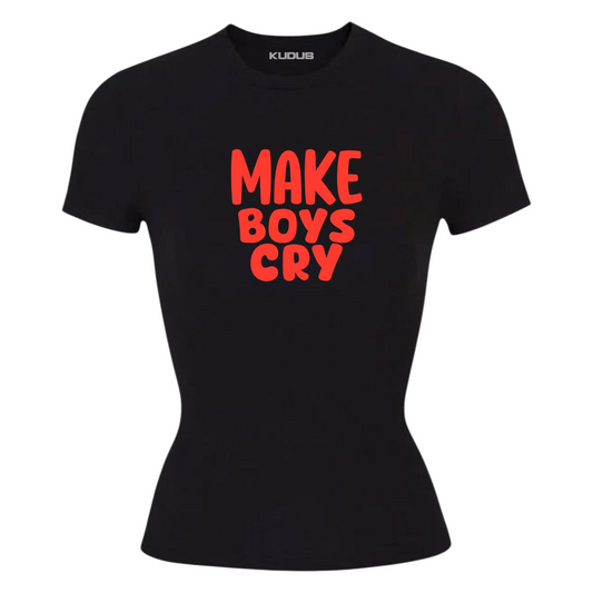 Make Boys Cry Women Tee