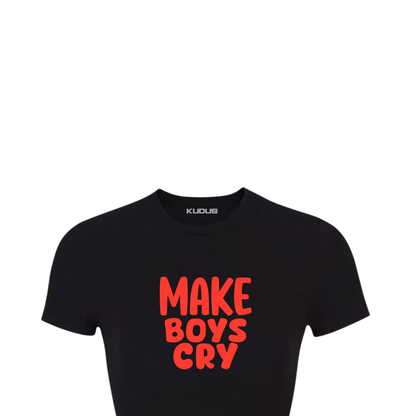 Make Boys Cry Women Tee