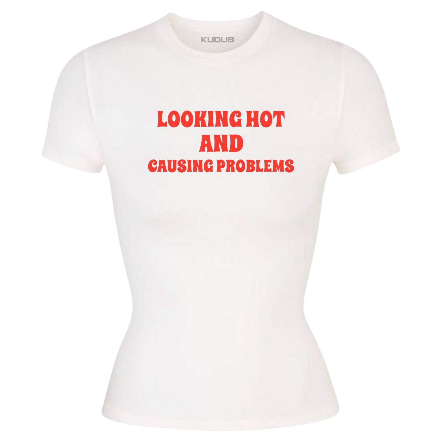 Looking Hot And Causing Problems Women Tee