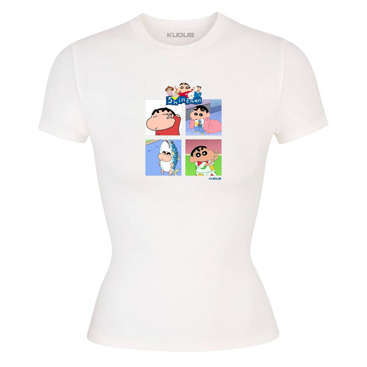 Shinchan Women Tee