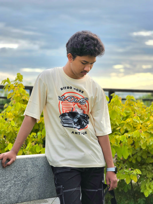 RETRO MODE Soft Oversized T-shirt