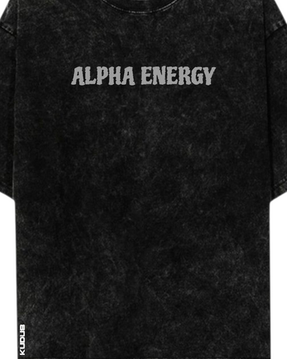 COURAGE OVER FEAR Acid Wash Ultrasoft Oversized T-shirt