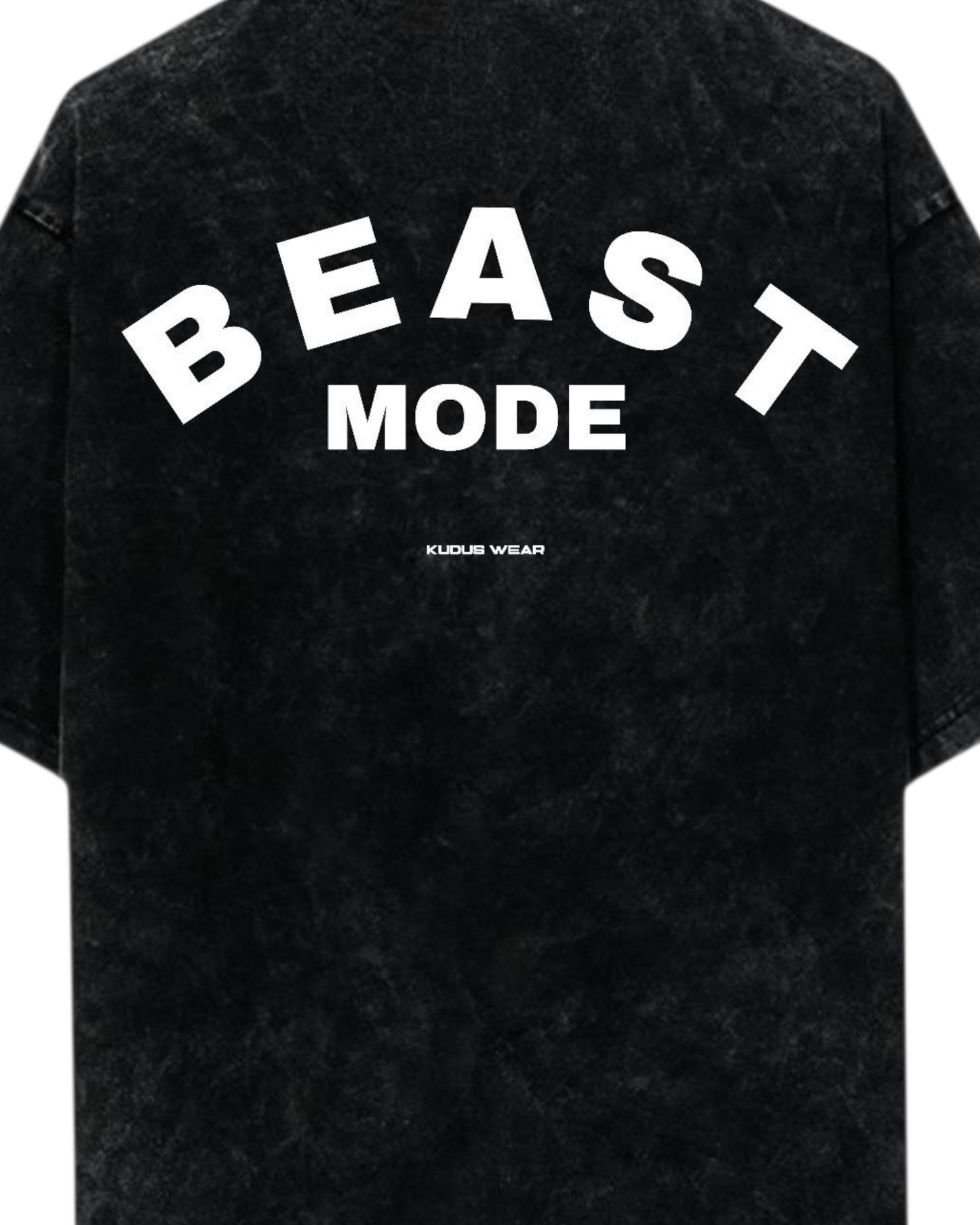 BEAST MODE Acid Wash Ultrasoft Oversized T-shirt