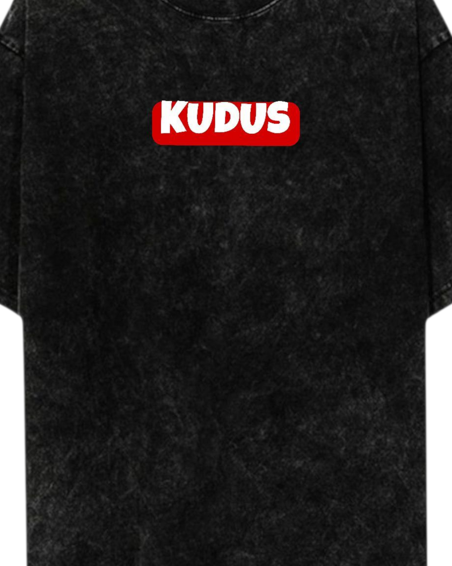 KUDUS Acid Wash Ultrasoft Oversized T-shirt