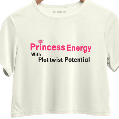 PRINCESS ENERGY Crop Top