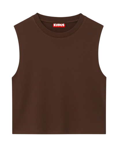MINIMAL PLAIN SOLID SLEEVELESS VESTS