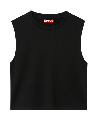 MINIMAL PLAIN SOLID SLEEVELESS VESTS