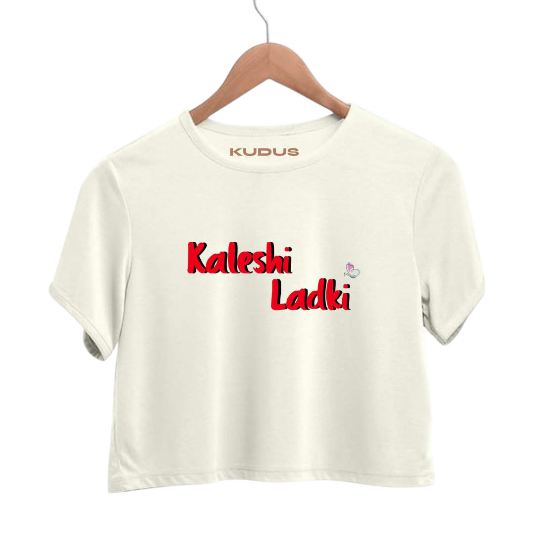 Kaleshi Ladki Crop Top