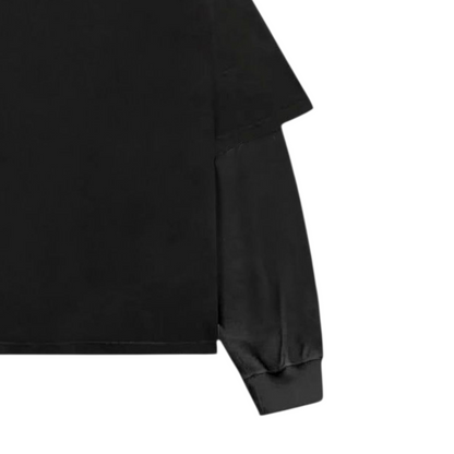 Black and Grey Full Sleeve Heavy Weight T-shirt
