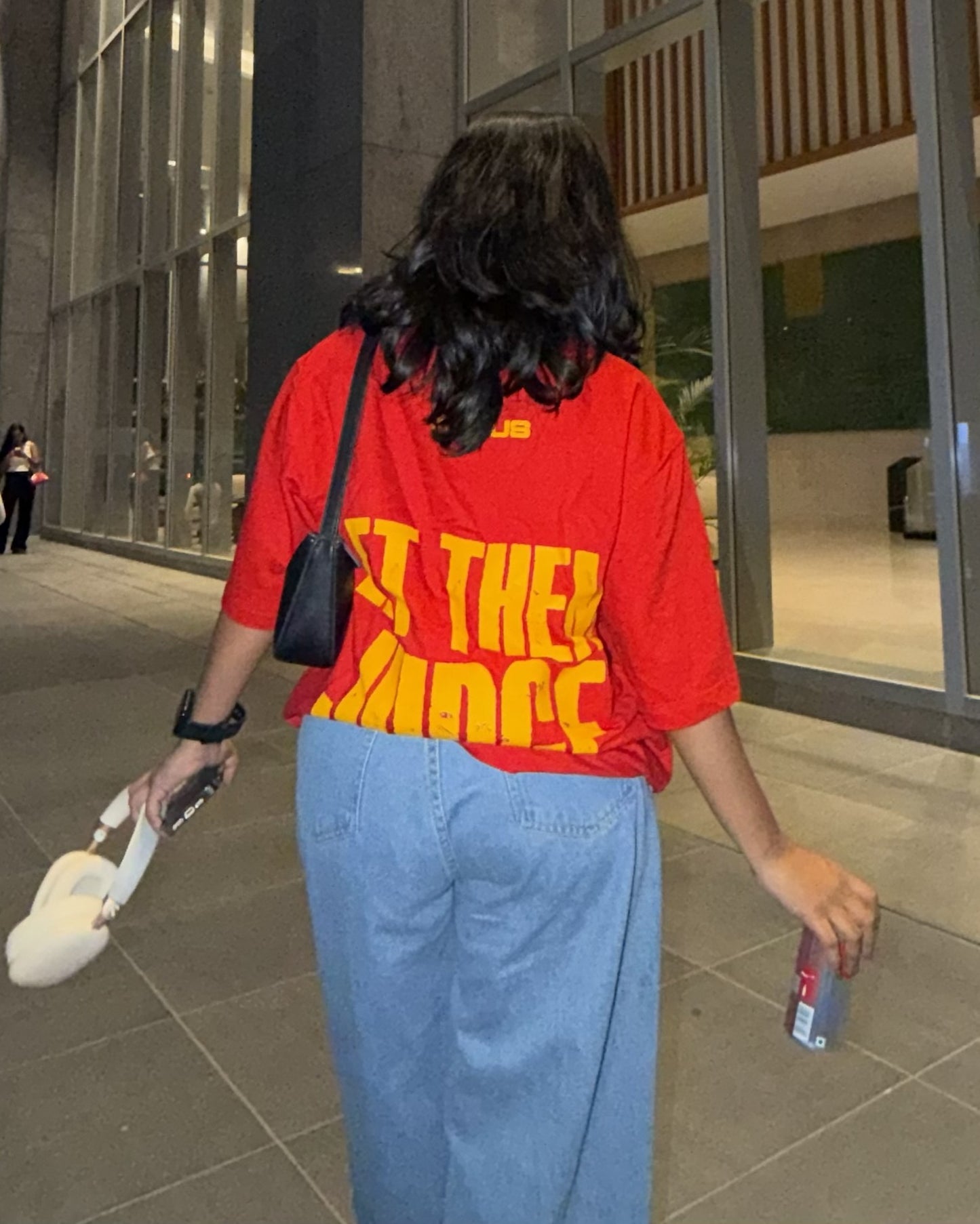 Let Them Judge Oversized Tee
