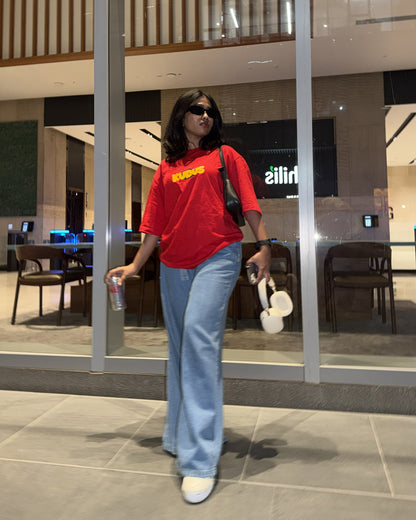 Let Them Judge Oversized Tee