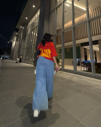Let Them Judge Oversized Tee