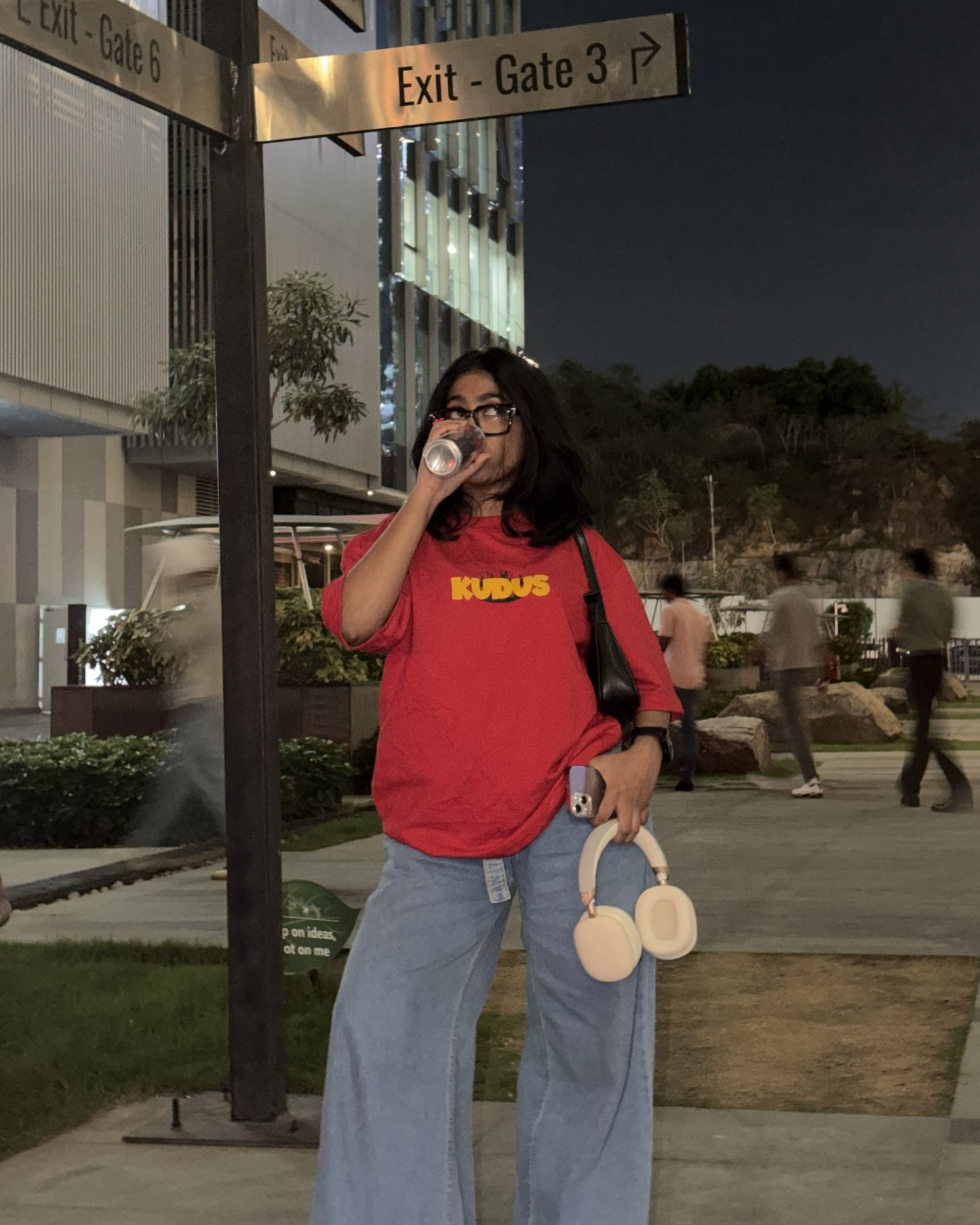 Let Them Judge Oversized Tee