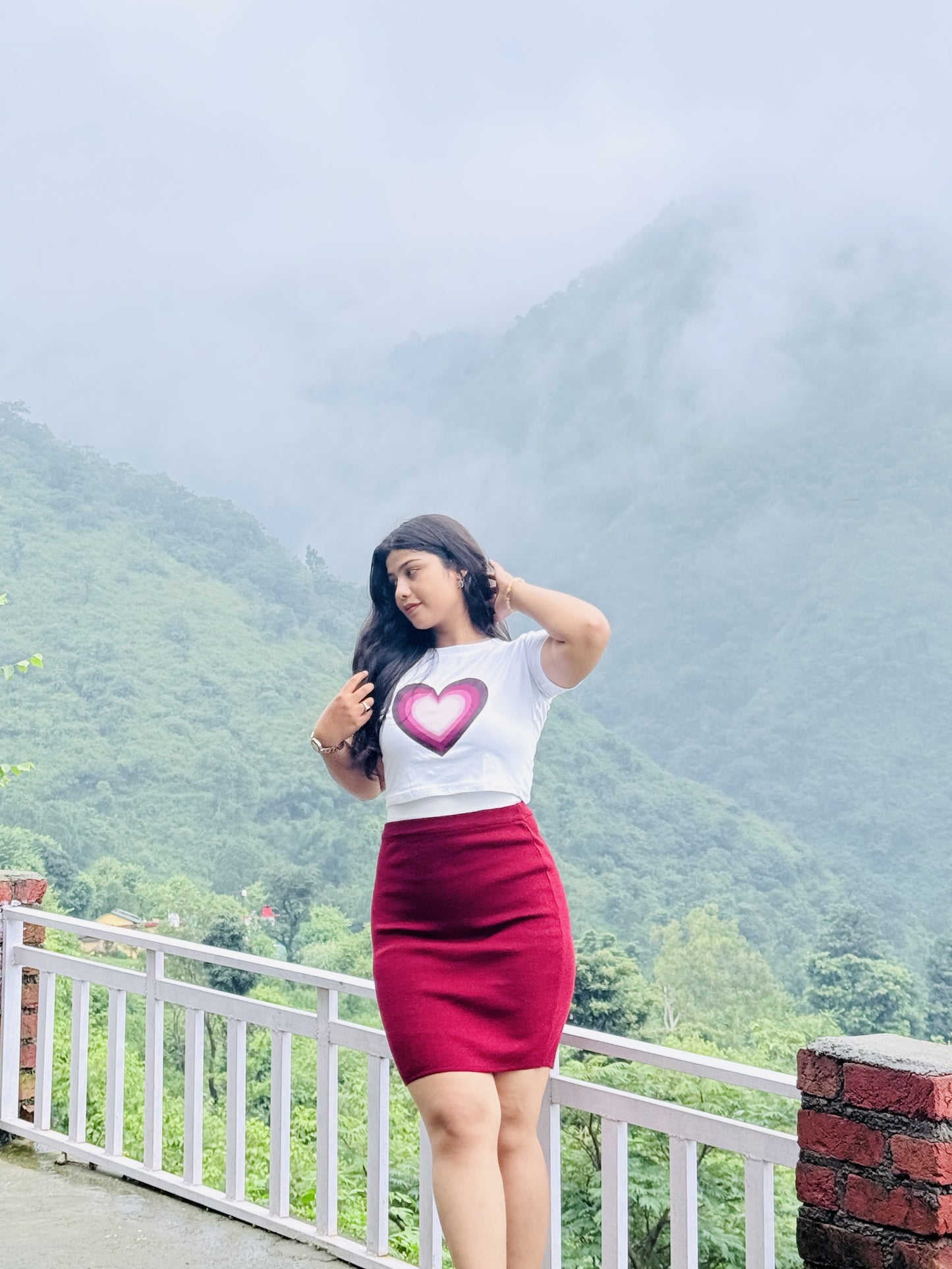 Heart Crop Top