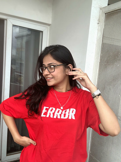 ERROR 404 DREAMS Heavy Weight Oversized T-shirt