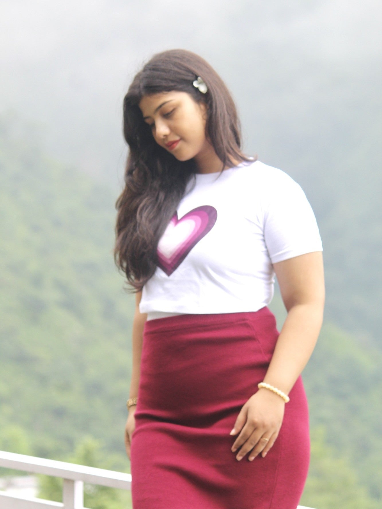 Heart Crop Top
