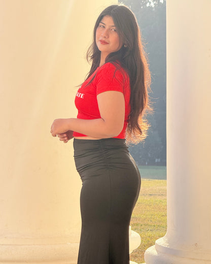 I Walk, They Imitate - Baby Crop Top For Women