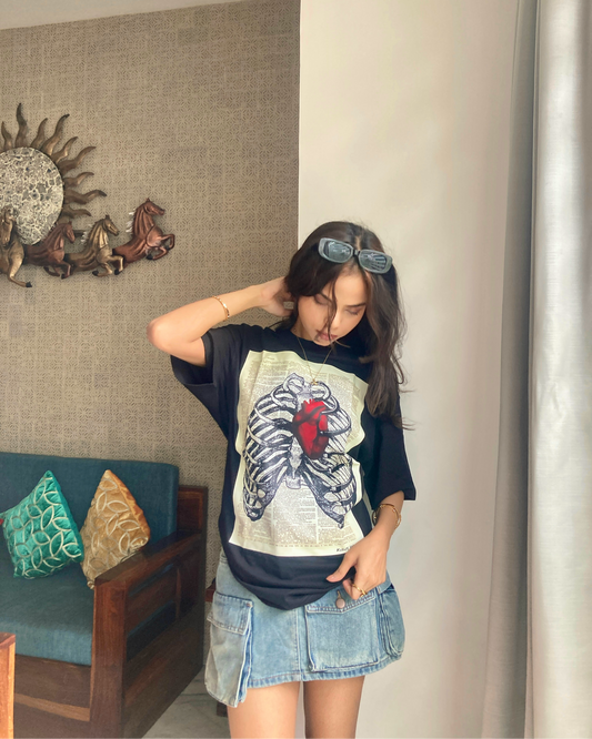Heart Oversized T-shirt