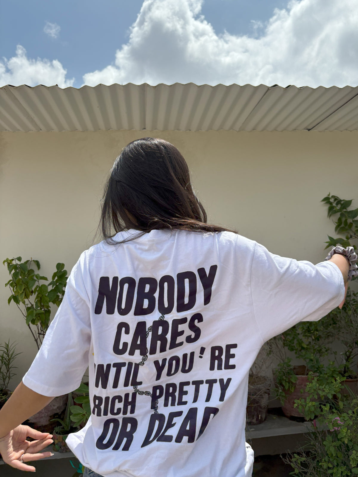 Nobody Cares Oversized T-shirt