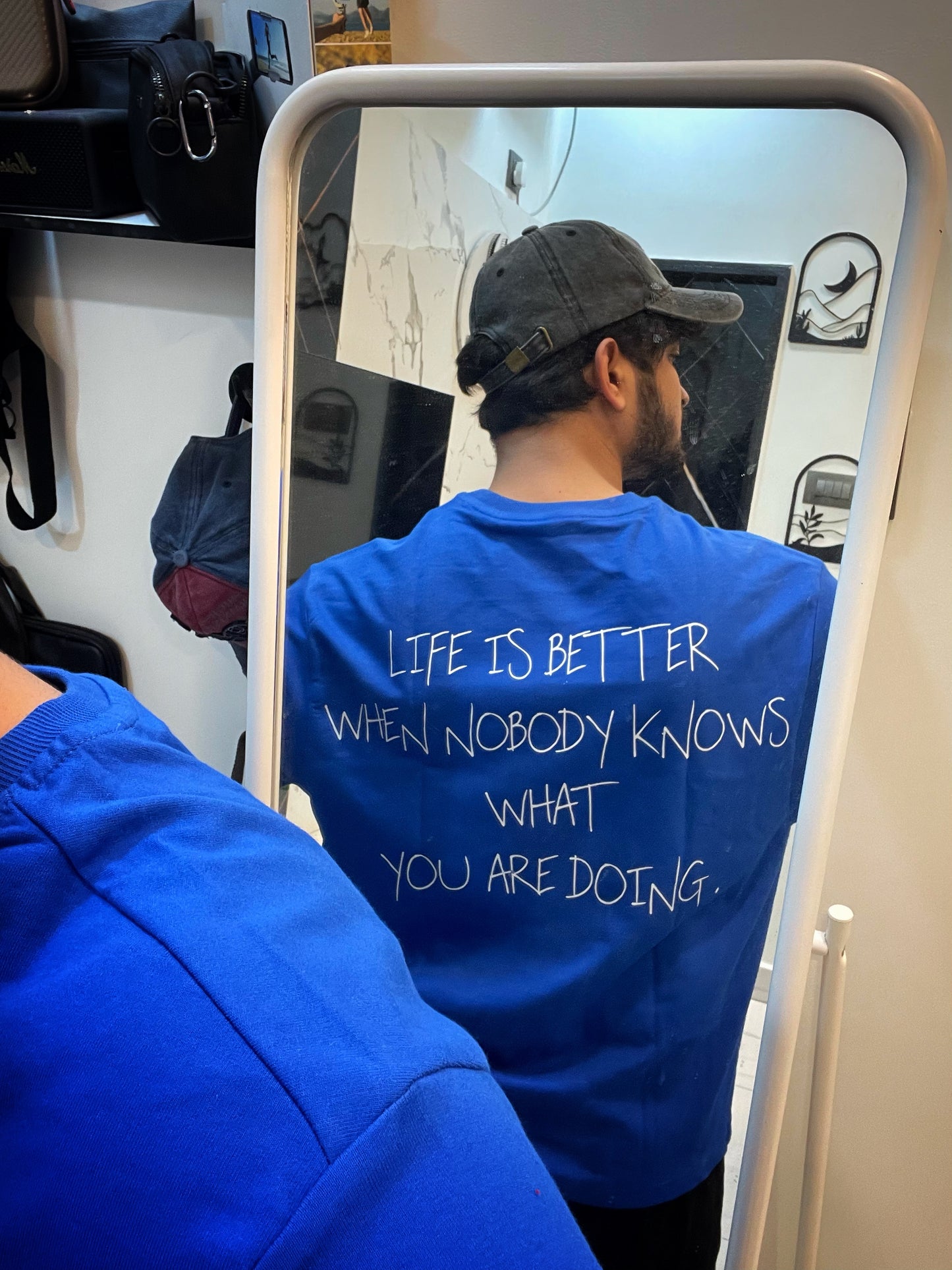 LIFE IS BETTER Heavy Weight Oversized T-shirt