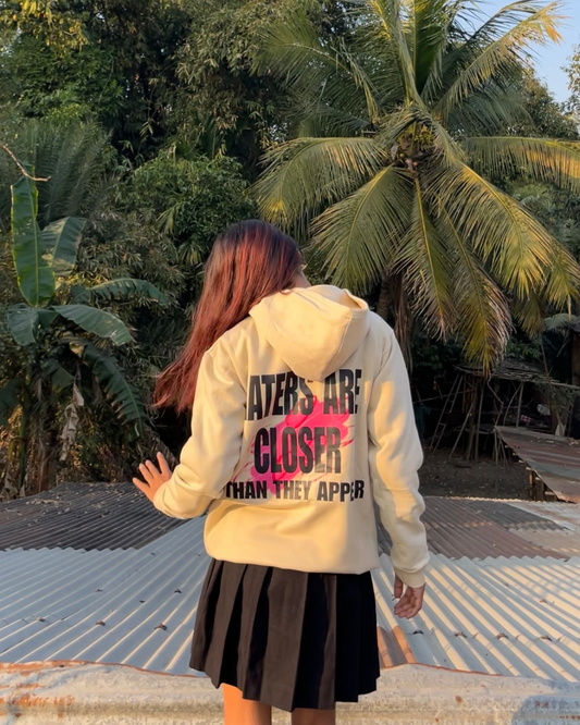 HATERS ARE CLOSER THAN THEY APPEAR HOODIE
