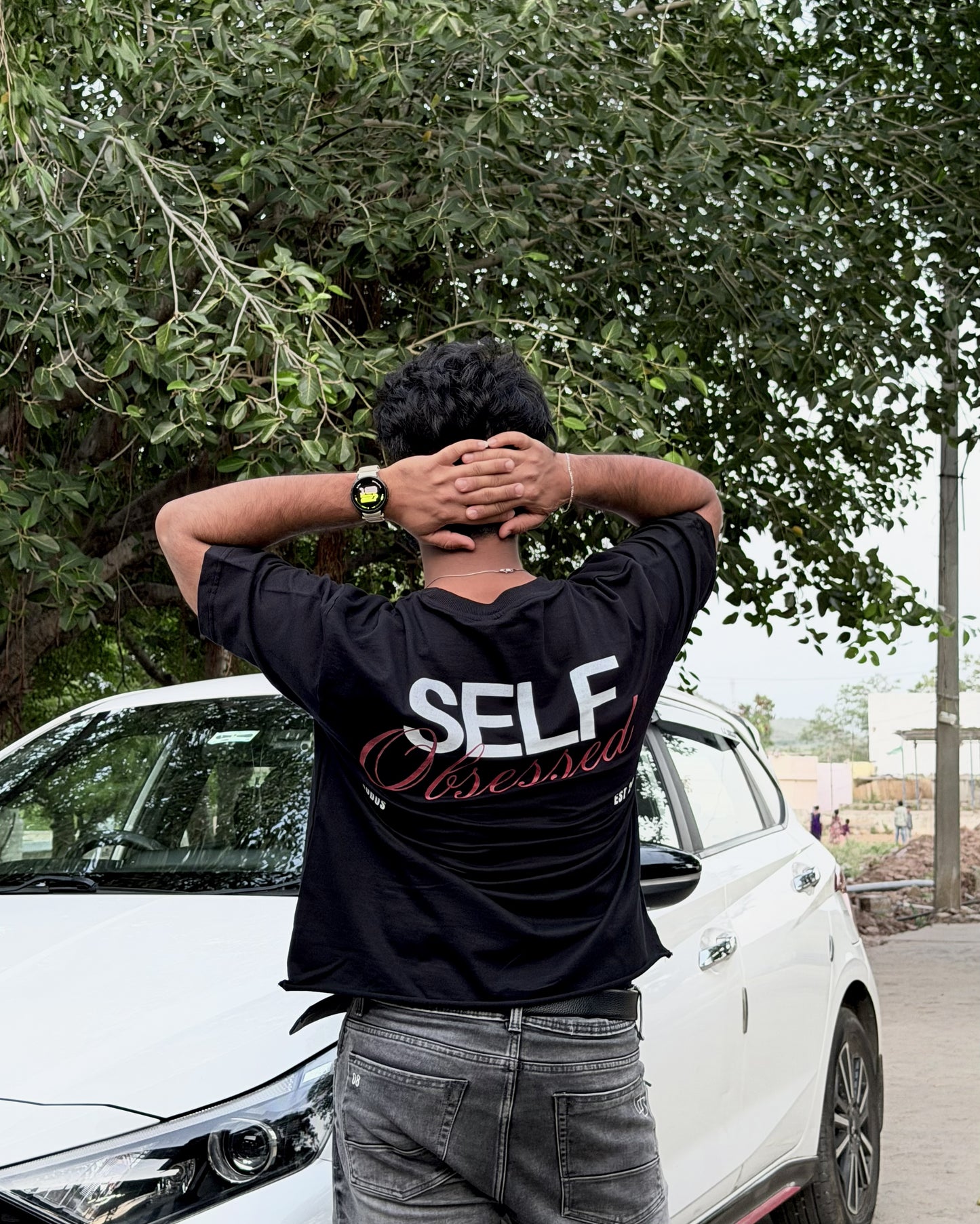 Self Obsessed Boxy Fit Tee [ Unisex ]