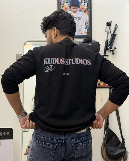 Glitched Kudus Henley Tee