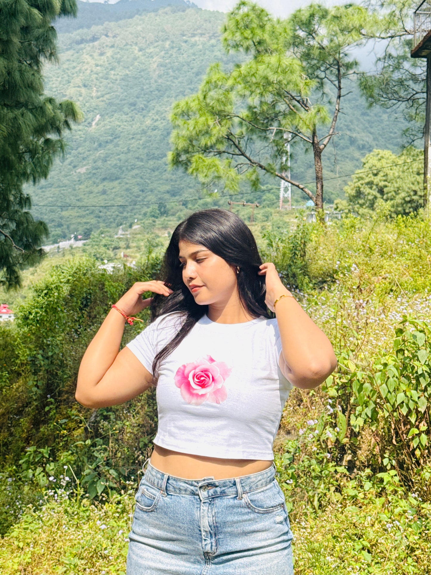 FLOWER Crop Top